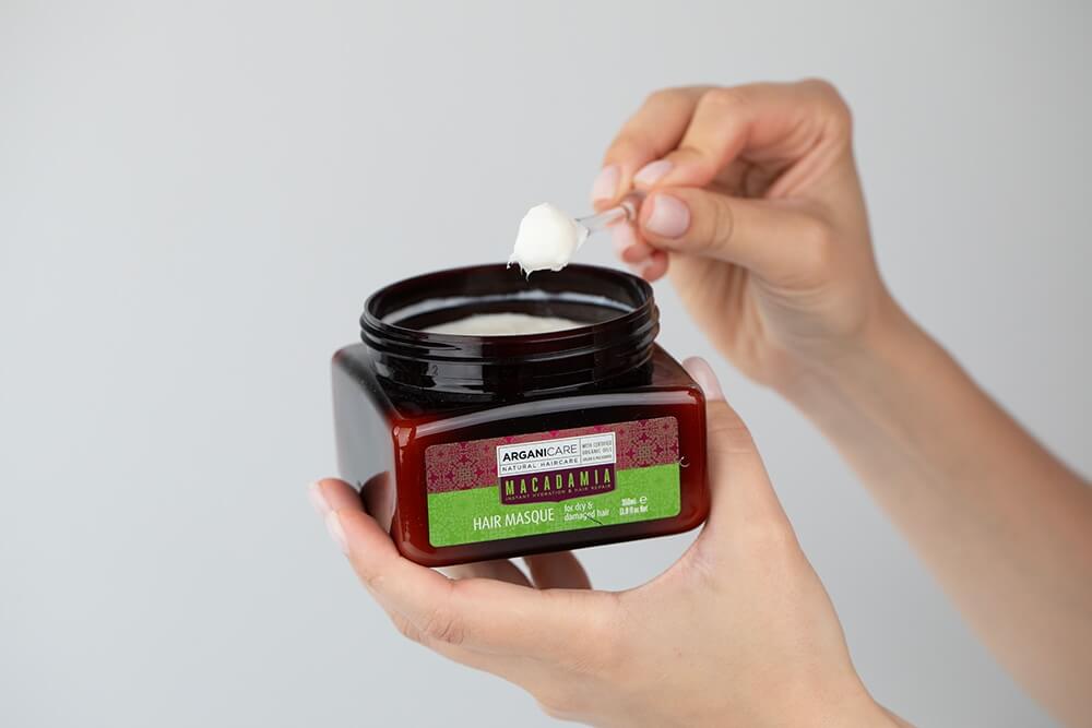 Arganicare Macadamia Hair Masque Maska nawilżająca do suchych i zniszczonych włosów 350 ml