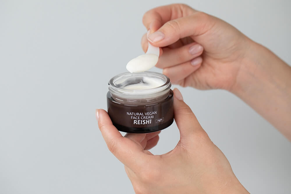 Orientana Reishi Night Wegański krem do twarzy na noc 50ml
