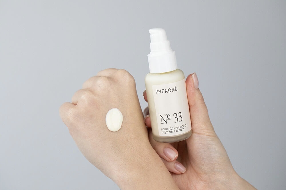 Phenome No. 33 Powerfull Well-aging Night Face Cream For Women 40+ Intensywnie odmładzający krem na noc 50 ml