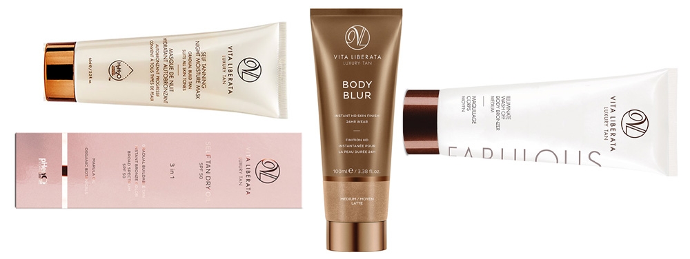 Vita Liberata Self Tanning Night Moisture Mask Samoopalająca maska na noc 65 mlVita Liberata Body Blur HD Skin Finish Bronzer do ciała - kolor Latte 100 ml