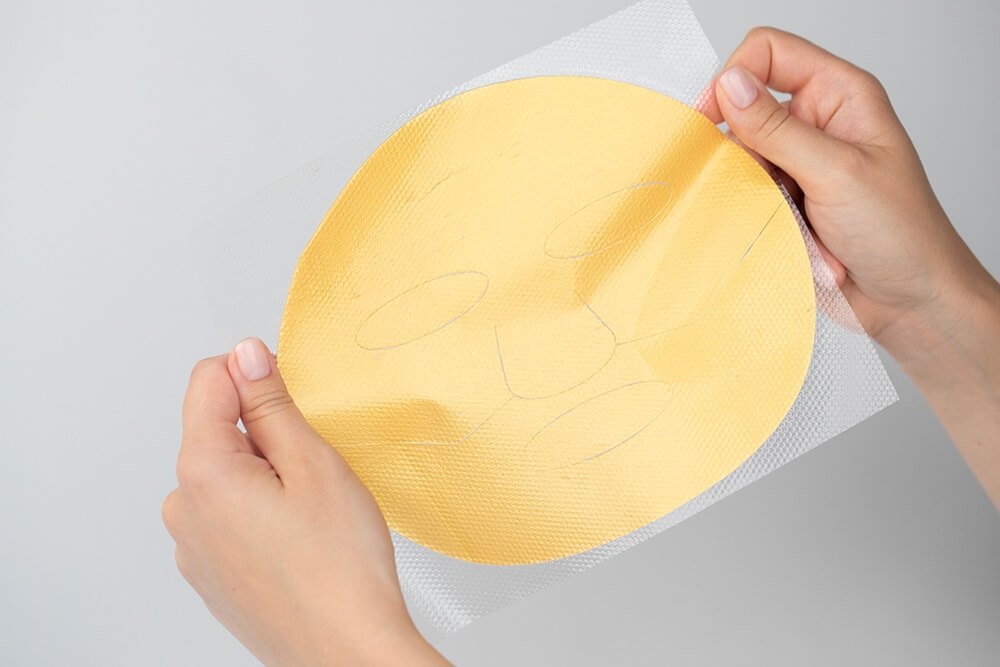 Alqvimia Eternal Youth Gold Face Mask Złota maska hydrożelowa 1szt.