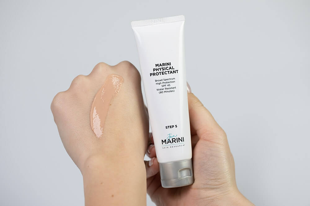 Jan Marini Marini Physical Protectant Tinted SPF 45 Light To Medium Krem ochronny koloryzujący (kolor średni) 57 g