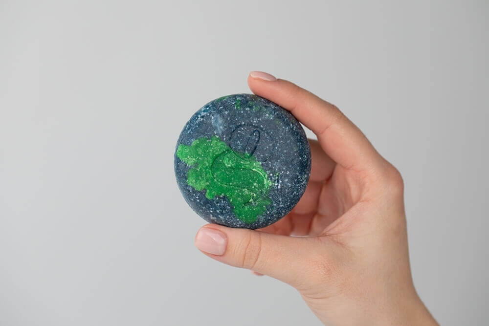Soap For Globe 2 in 1 Planet Shampoo Szampon i kostka myjąca do ciała 1 szt.