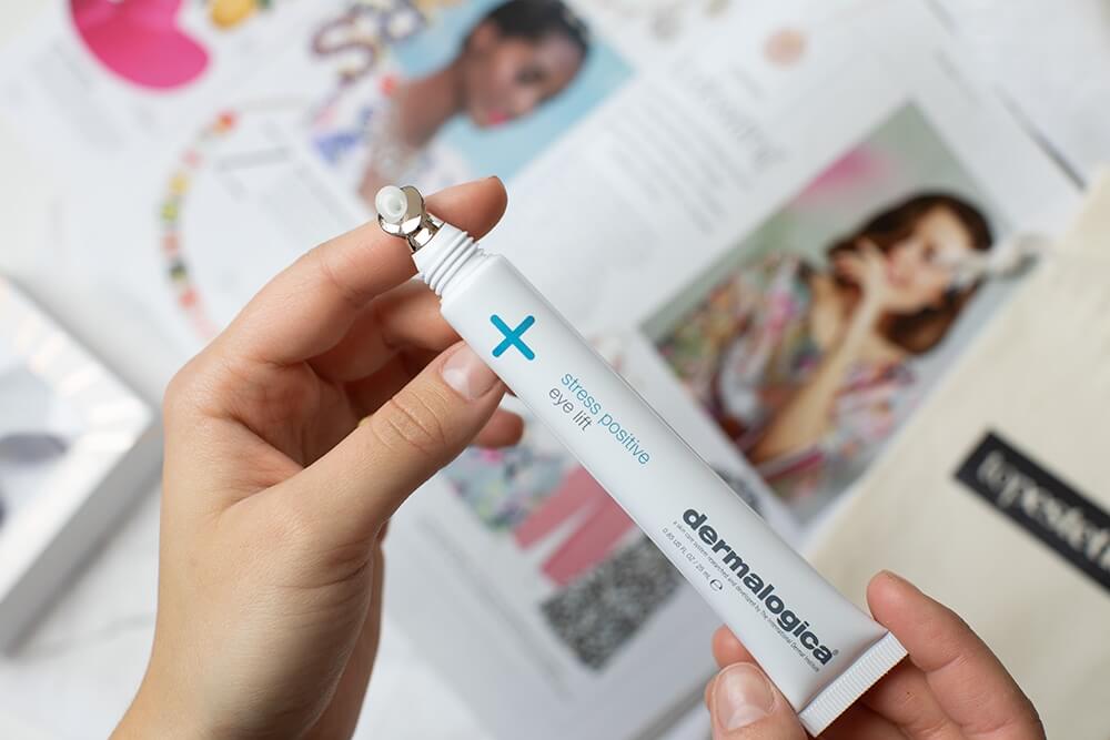 Dermalogica Stress Positive Eye Lift Kremowo – żelowa aktywna maska redukująca obrzęki i opuchnięcia w okolicy oczu 25 ml