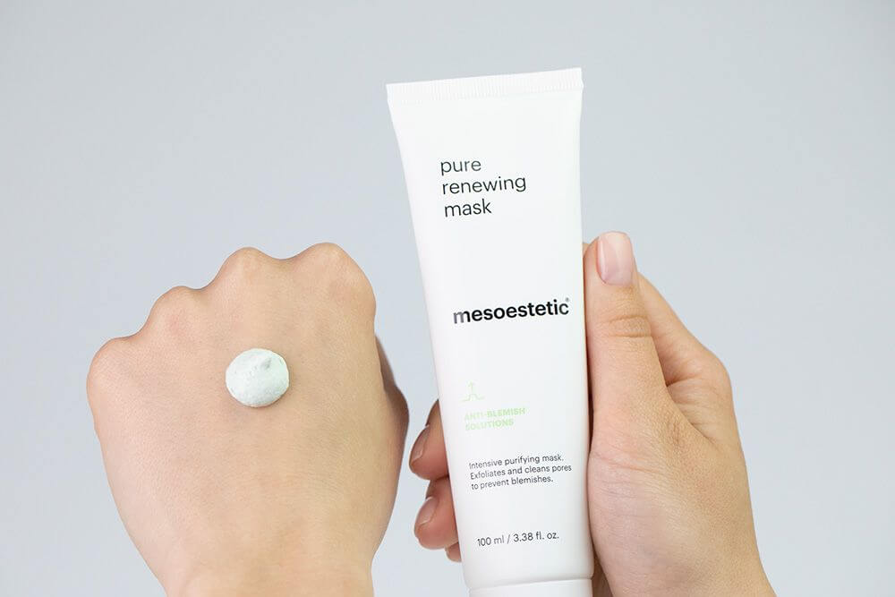 Mesoestetic Pure Renewing Mask Maska oczyszczająca i złuszczająca 100 ml