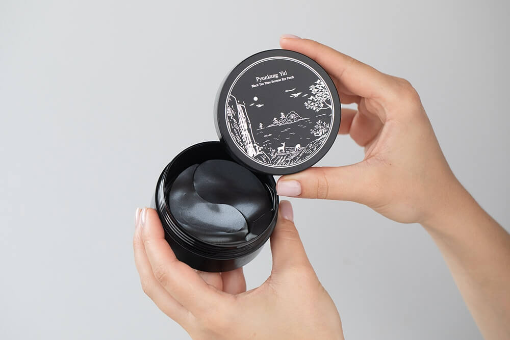 Pyunkang Yul Black Tea Time Reverse Eye Patch Hydrożelowe płatki pod oczy z ekstraktem z czarnej herbaty 60 szt