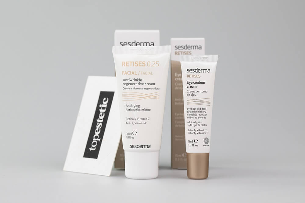 Sesderma Retises Eye Contour Cream Przeciwzmarszczkowy krem pod oczy 15 mlSesderma Retises 0,25% Regenerujący krem przeciwzmarszczkowy 30 ml