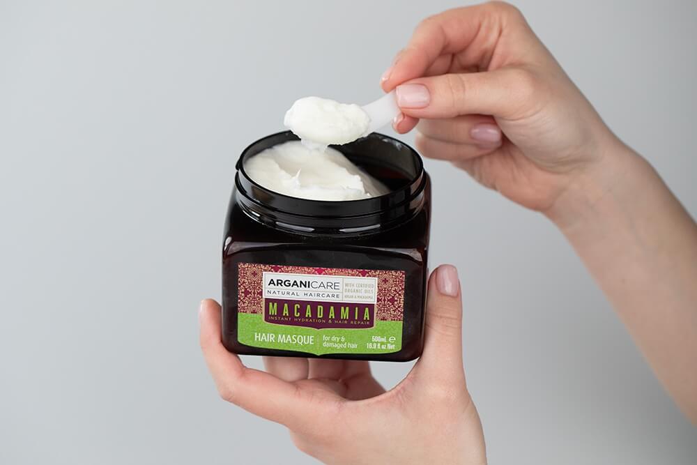 Arganicare Macadamia Hair Masque Maska nawilżająca do suchych i zniszczonych włosów 500 ml