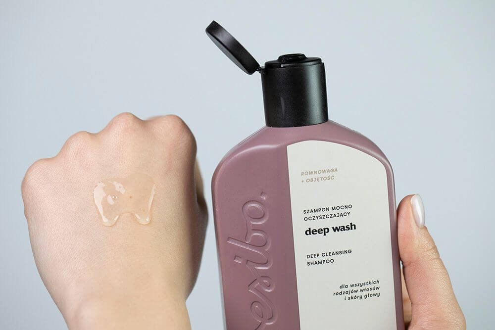 Resibo Deep Cleansing Shampoo - Deep Wash Mocno oczyszczający szampon do wszystkich rodzajów włosów 250 ml