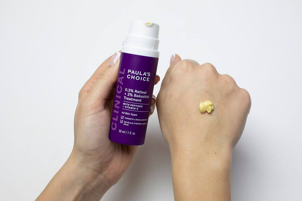 Paulas Choice 0.3% Retinol + 2% Bakuchiol Treatment Krem z retinolem o potrójnym działaniu przeciwzmarszczkowym 30 ml