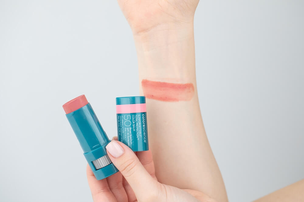 Colorescience Sunforgettable Total Protection Color Balm SPF 50 Balsam do ust oraz policzków ( kolor Pink Sky ) 9 g