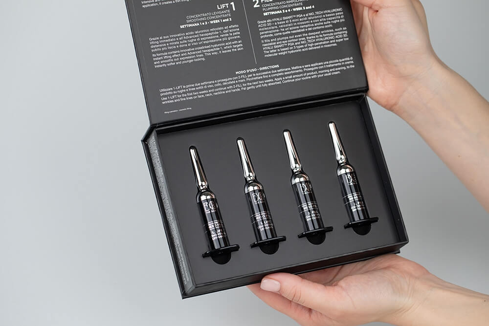 RVB LAB Make Up Meso-Fill ZESTAW 30-dniowa kuracja przeciwzmarszczkowa 4 x 3,5 ml