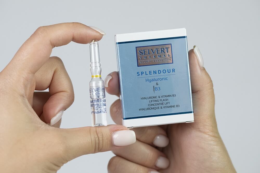 Selvert Thermal Hyaluronic and Vitamin B3 Lifting Flash Ampułki liftingujące 2 x 1,5 ml