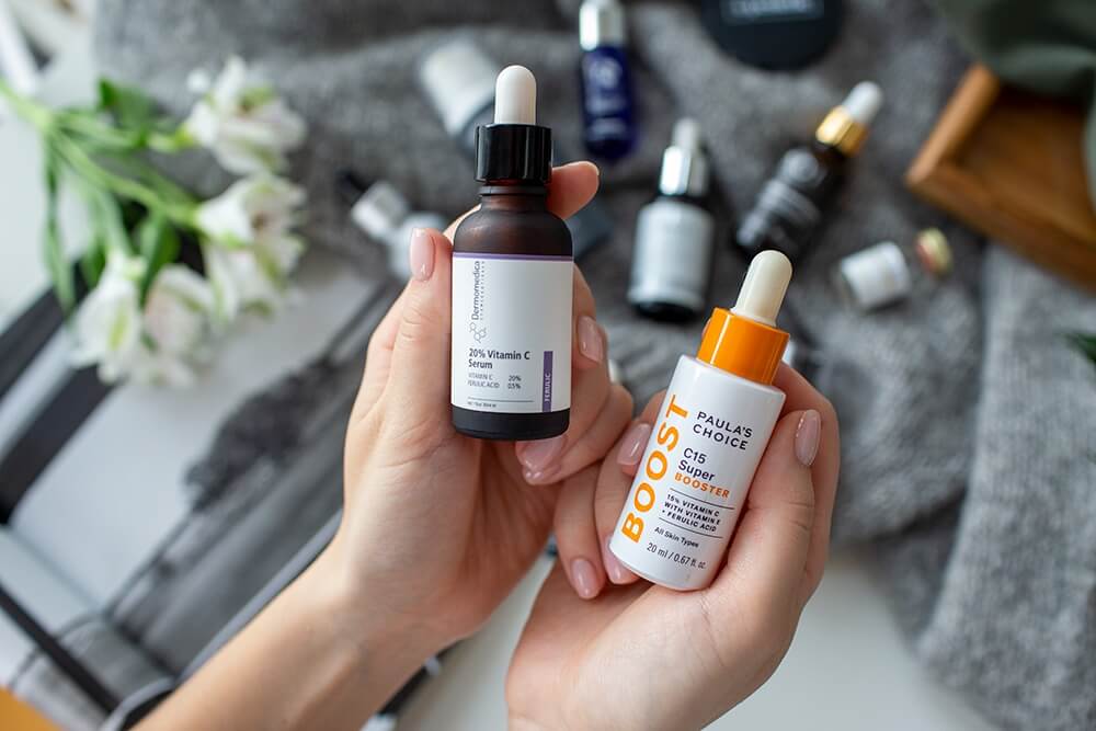 Dermomedica 20% Vitamin C Serum Serum z witaminą C 20%, Argireliną® i kwasem ferulowym 30mlPaulas Choice Resist C15 Super Booster Serum z 15% witaminą C, E i kwasem ferulowym 20 ml