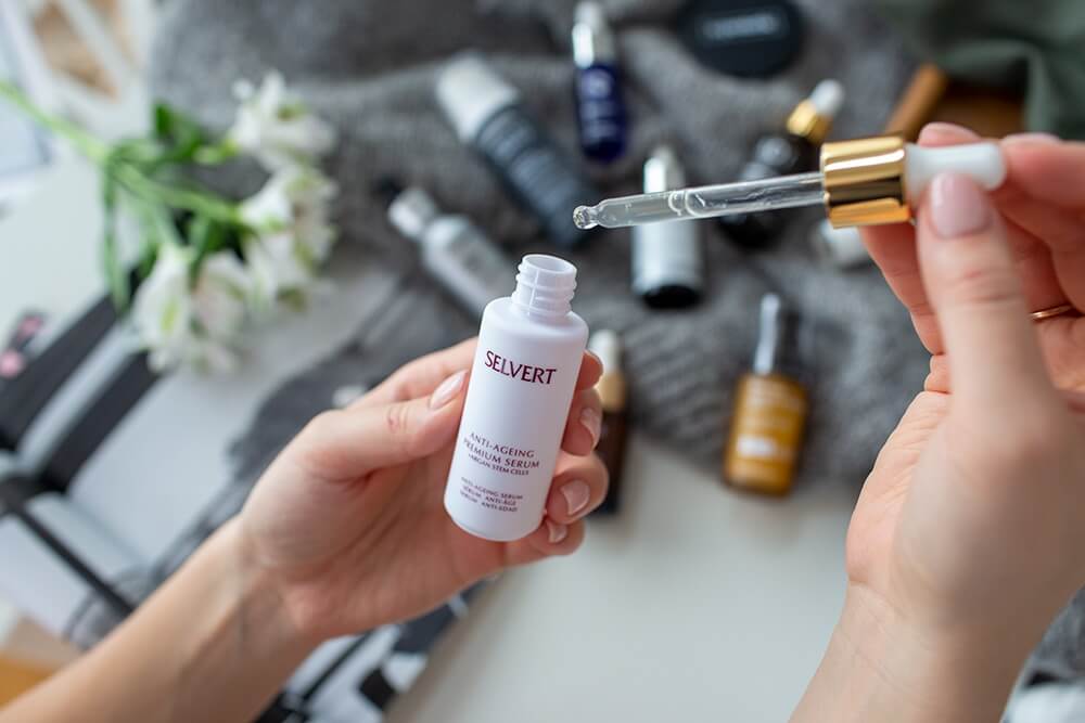 Selvert Thermal Anti Ageing Premium Serum + Argan Stem Cells Antystarzeniowe serum z komórkami macierzystymi arganu 30 ml