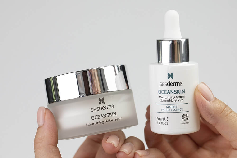 Sesderma Oceanskin Nourishing Facial Cream Krem odżywczy 50 mlSesderma Oceanskin Moisturizing Serum Serum nawilżające 30 ml