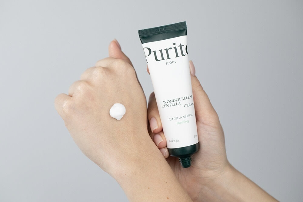 Purito Seoul Wonder Releaf Centella Cream Łagodzący krem z ekstraktem z wąkroty azjatyckiej 50 ml