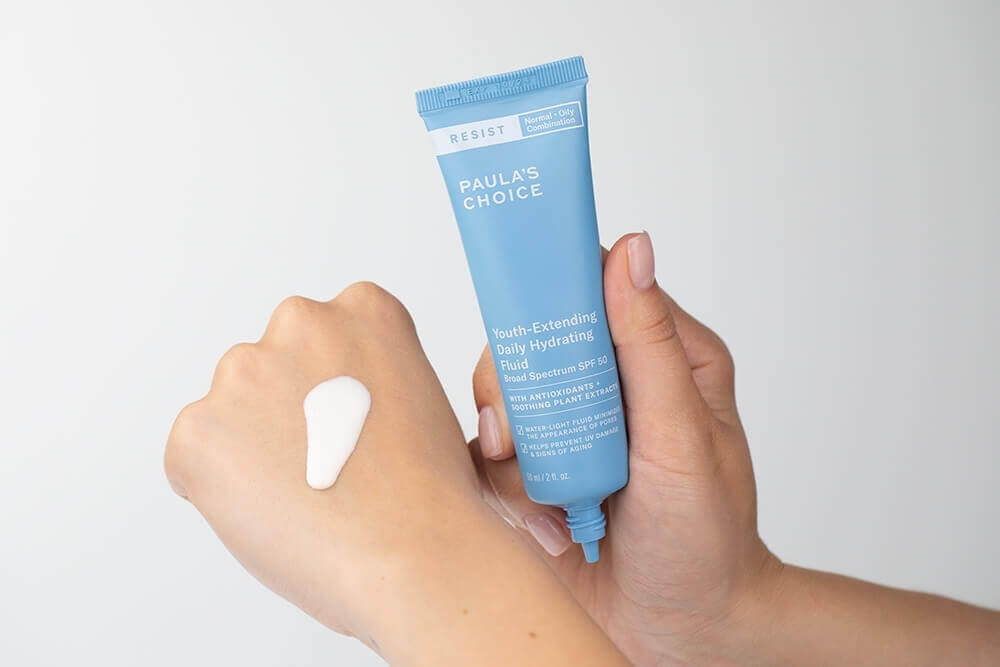 Paulas Choice Resist Youth Extending Daily Hydrating Fluid SPF 50 Fluid nawilżający do skóry tłustej i mieszanej 60 ml
