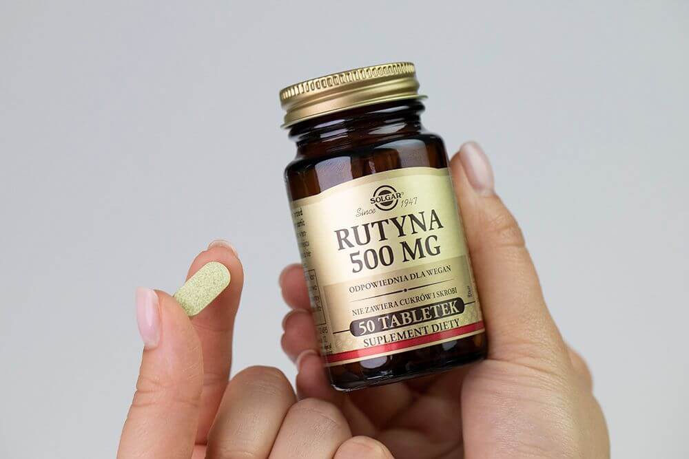 Solgar Rutyna 500 mg 50 tabletek