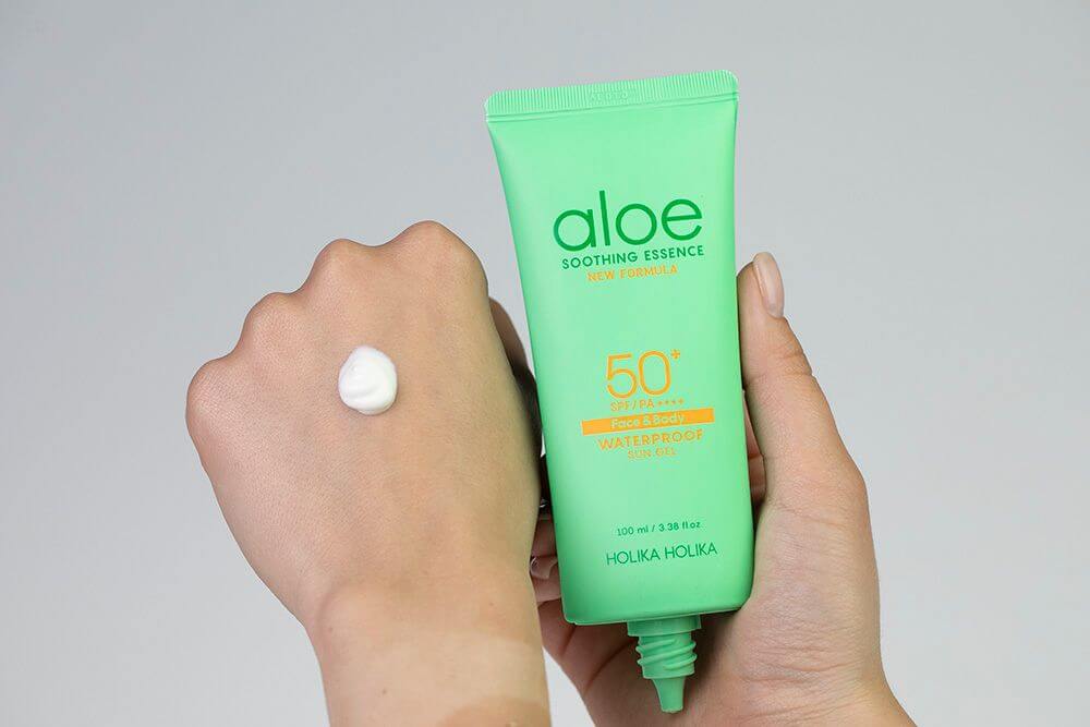 Holika Holika Aloe Waterproof Sun Gel SPF 50+ Żel przeciwsłoneczny z aloesem i wysokim filtrem 100 ml