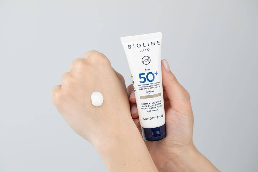 Bioline Jato Face Fluid Cream SPF 50 Krem zapobiegający powstawaniu przebarwień 50 ml