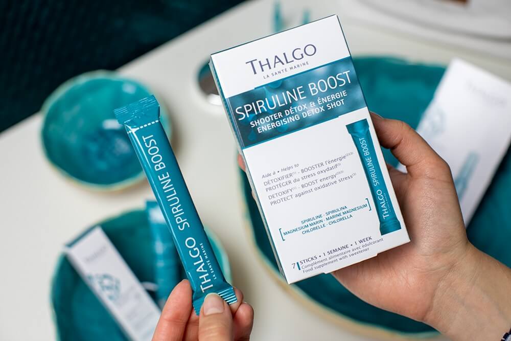 Thalgo Spiruline Boost Energising Detox Shot Detoksykująco - energetyzujący napój ze spiruliną 7 x 5 g