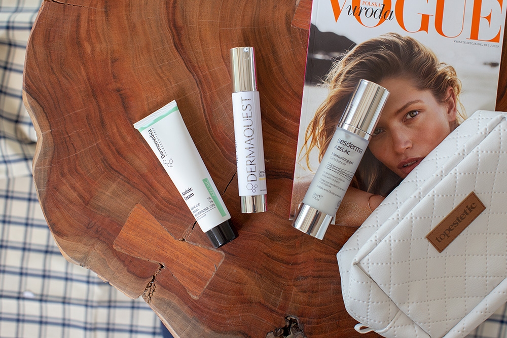 Dermomedica Azelaic Cream Krem terapeutyczny z kwasem azelainowym 60 mlDermaquest DermaClear Serum Intensywne serum do skóry ze zmianami trądzikowymi i przebarwieniami pozapalnymi 29,6 mlSesderma Azelac Moisturizing Gel Żel do twarzy 50 ml