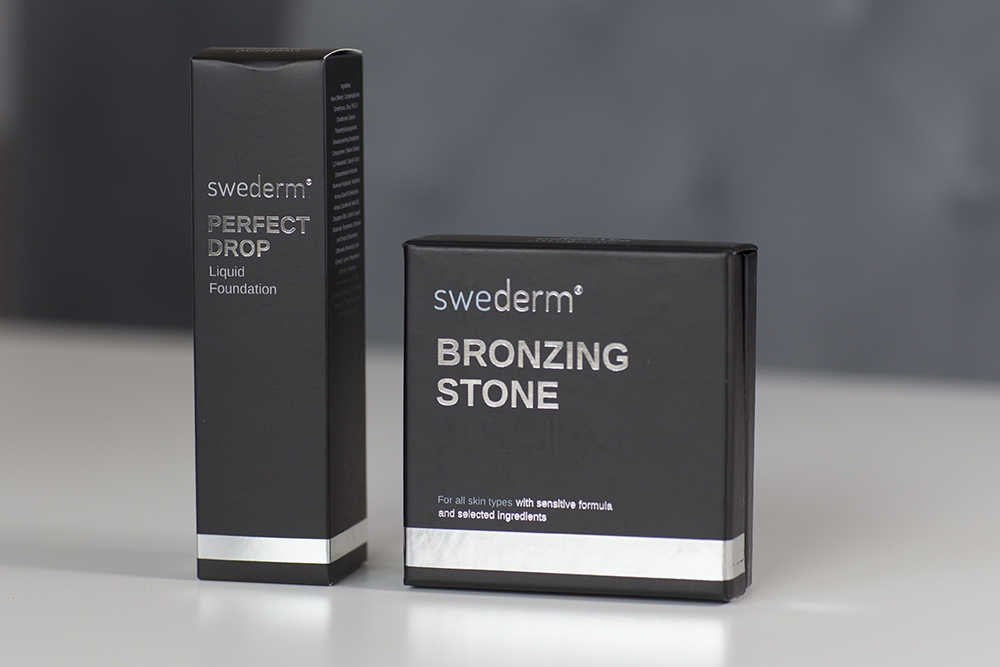 Swederm Bronzing Stone Kamień brązujący 13 gSwederm Perfect Drop Liquid Foundation Fluid odcień IVORY (naturalny ciepły) 30 ml