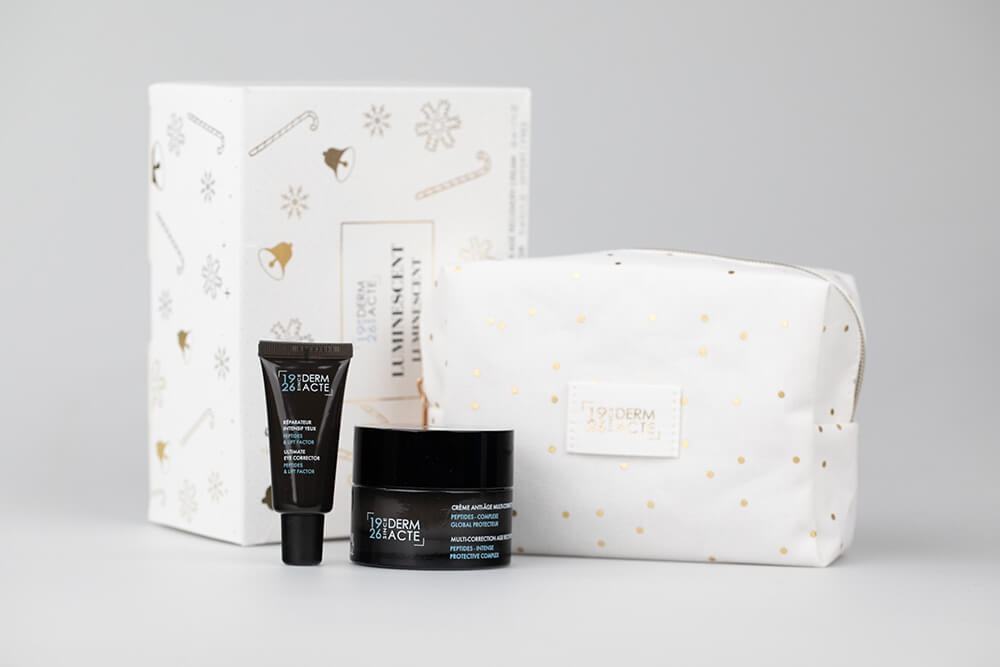 Derm Acte Zestaw Rozświetlający ZESTAW Peptydowy krem na oczy 15 ml + Krem peptydowy 50 ml