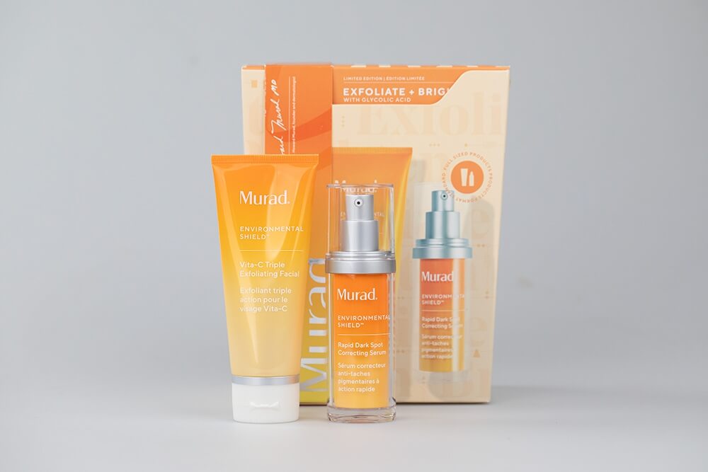 Murad Exfoliating And Brighten ZESTAW Serum 30 ml + Kuracja złuszczająca 80 ml
