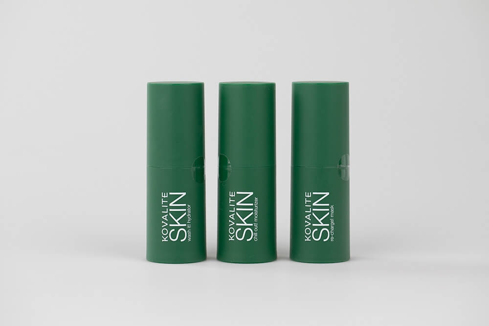 Kovalite Skin Travel Box ZESTAW Krem nawilżający 20 ml + Regenerująca maska-krem 20 ml + Żel do mycia 20 ml