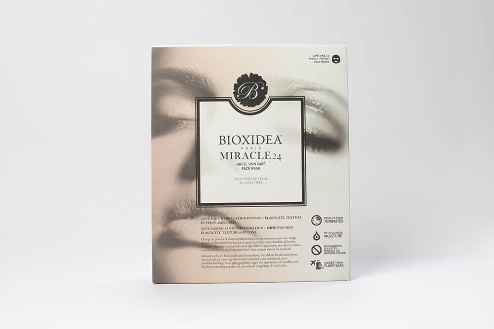 Bioxidea Miracle 24 Face Mask ZESTAW Maska na twarz nawilżająco - liftingująca 3 szt.