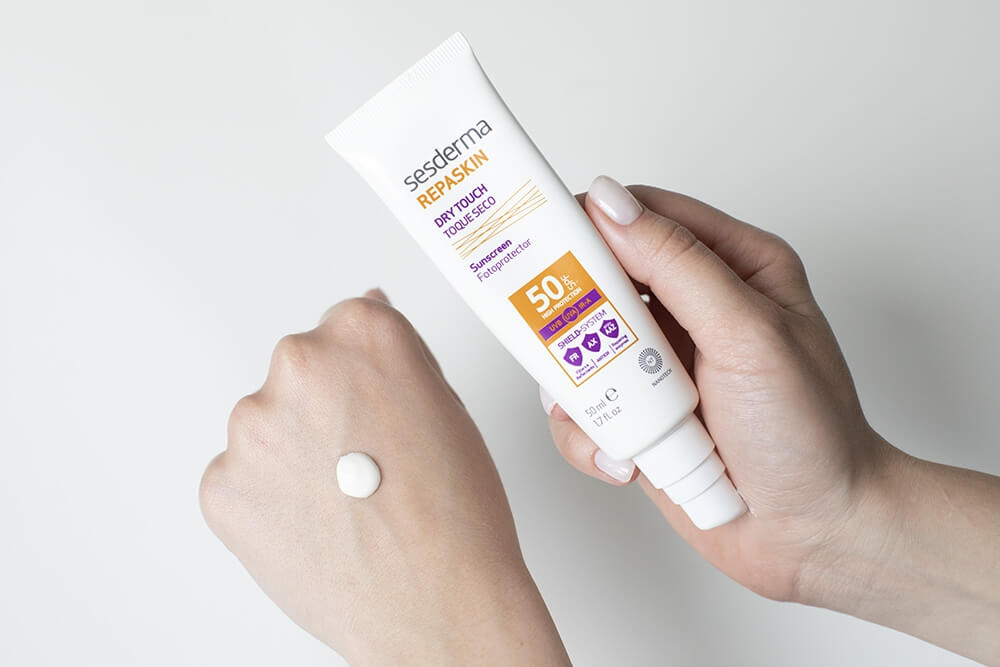 Sesderma Repaskin Dry Touch SPF 50 Krem ochronny SPF50, 50 ml