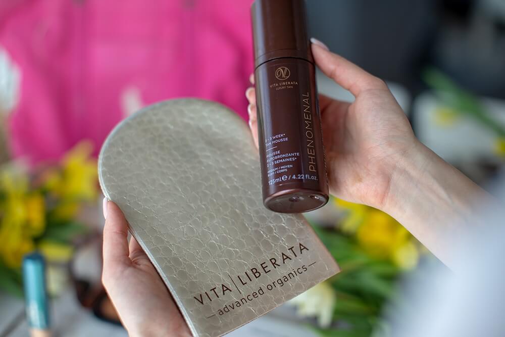 Vita Liberata PHenomenal 2-3 Week Tan + Tanning Mitt ZESTAW Pianka kolor Medium 125 ml + rękawiczka