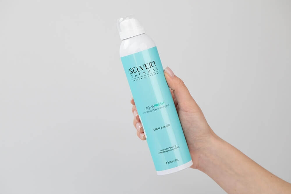 Selvert Thermal Aquafresh Spray & Ready Odświeżająco - nawadniająca pianka do ciała rozpyl i gotowe 200 ml