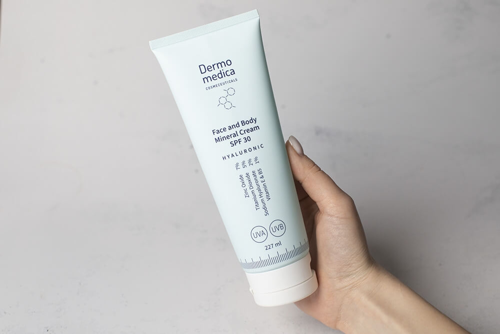 Dermomedica Face and Body Mineral Cream SPF 30 Krem do twarzy i ciała 227 ml