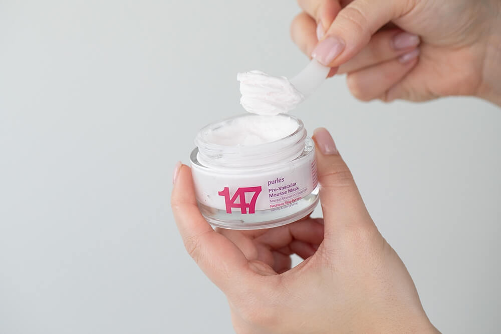 Purles 147 Pro-Vascular Mousse Mask Maska-mus do skóry naczyniowej 50 ml