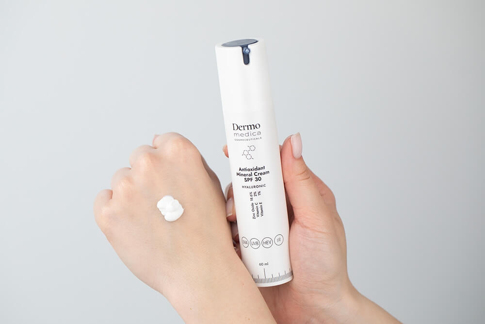 Dermomedica Antioxidant Mineral Cream SPF 30 Przeciwstarzeniowy krem antyoksydacyjny z filtrem 60 ml