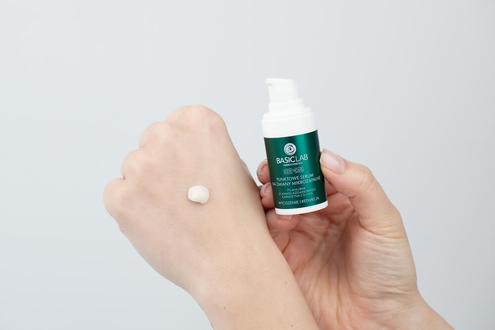 BasicLab Wyciszenie i Redukcja Punktowe serum na zmiany mikrozapalne 15 ml