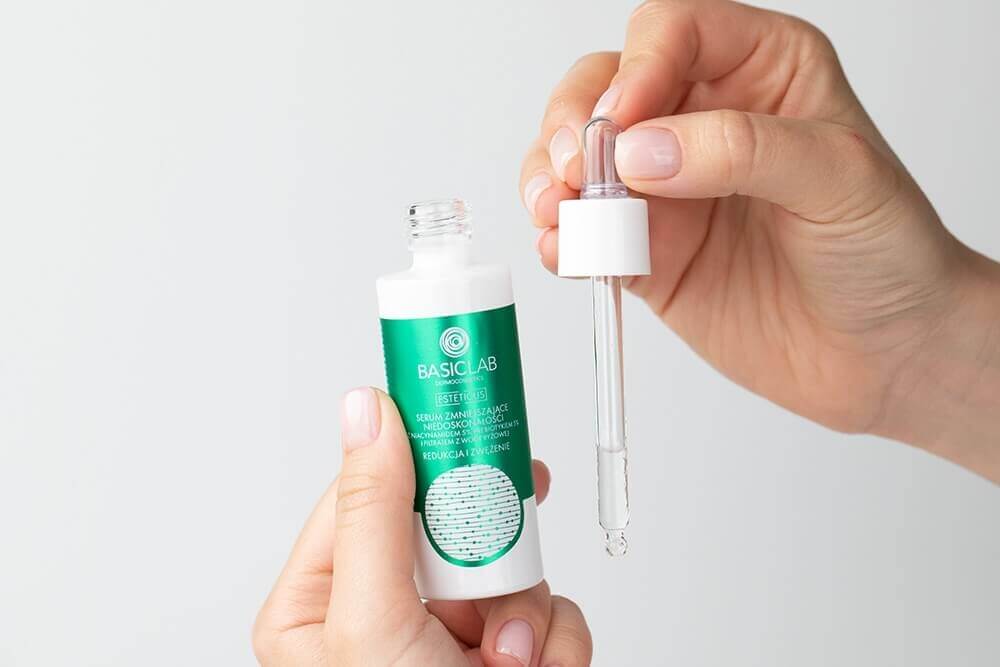 BasicLab Redukcja i Zwężenie Serum zmniejszające niedoskonałości z niacynamidem 5% 30 ml