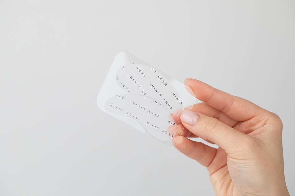 Easy Livin Easy Eye Pads Wielorazowe płatki pod oczy z silikonu 2 szt