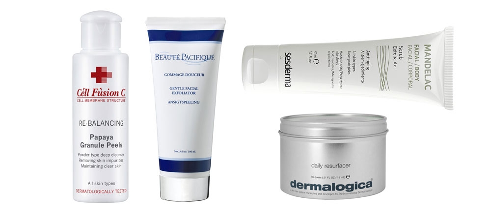 Cell Fusion C Papaya Granule Peels Peeling enzymatyczny 50 gBeaute Pacifique Gentle Facial Exfoliator Łagodny peeling do twarzy 100 mlDermalogica Daily Resurfacer Preparat złuszczający w saszetkach 35 p.Sesderma Mandelac Scrub Peeling 50 ml