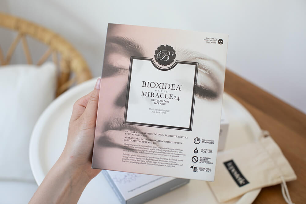 Bioxidea Miracle 24 Face Mask ZESTAW Maska na twarz nawilżająco - liftingująca 3 szt.