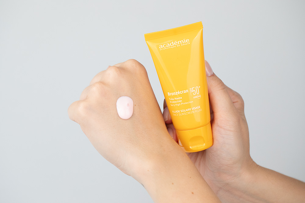 Academie Fluide Solaire Visage SPF 50+ Fluid do twarzy z filtrem 50 ml