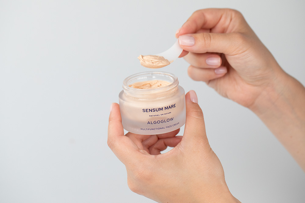 Sensum Mare AlgoGlow Set ZESTAW Krem do twarzy 50 ml + Krem pod oczy 15 ml