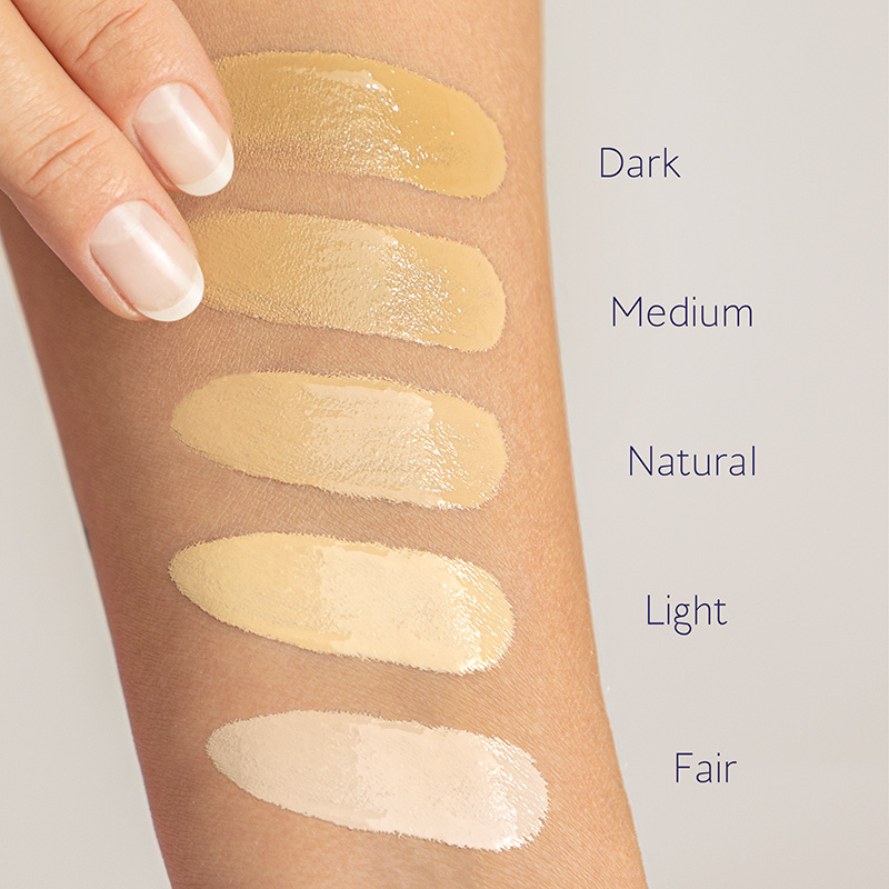 Sensum Mare AlgoTone + Ideal MakeUp ZESTAW Krem BB (kolor Dark) 30 ml + Gąbeczka do makijażu kolor piaskowy 1 szt