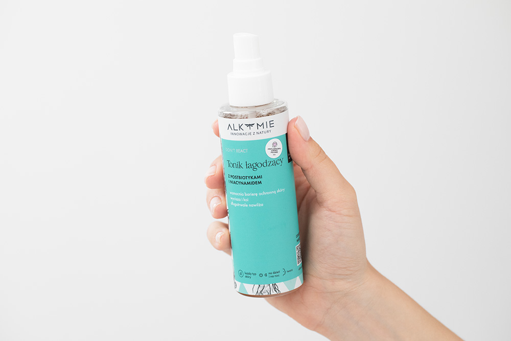 Alkmie Microbiome Set ZESTAW Żel do mycia twarzy i ciała 150 ml + Tonik łagodzący 150 ml + Wyciszająca nocna maska-krem 60 ml