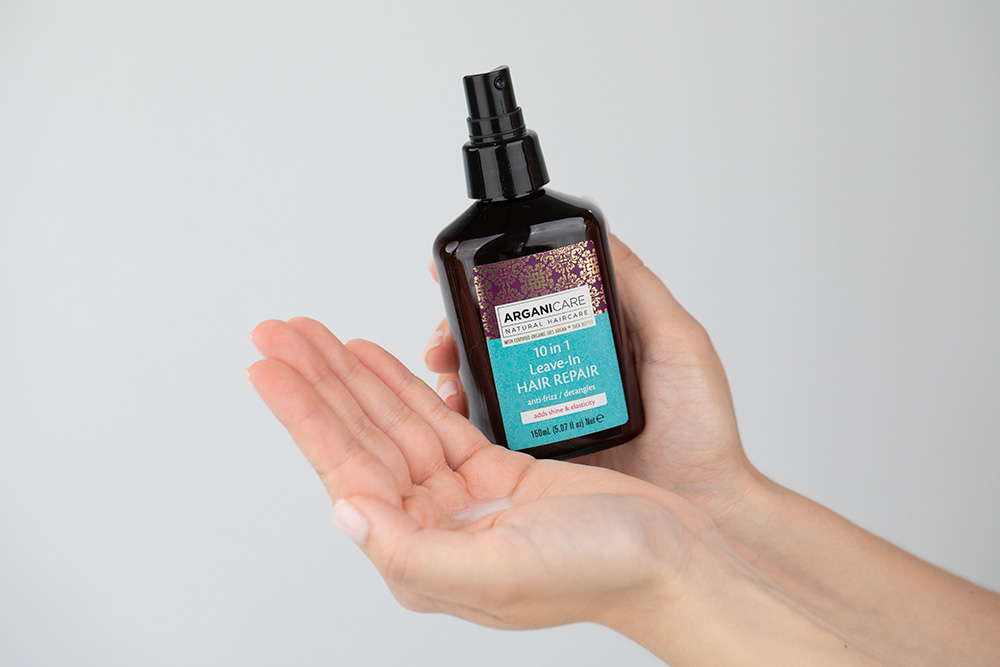 Arganicare Hair Care ZESTAW Szampon stymulujący porost włosów 400 ml + Odbudowa i rozplątanie 150 ml + Maska nawilżająca 350 ml