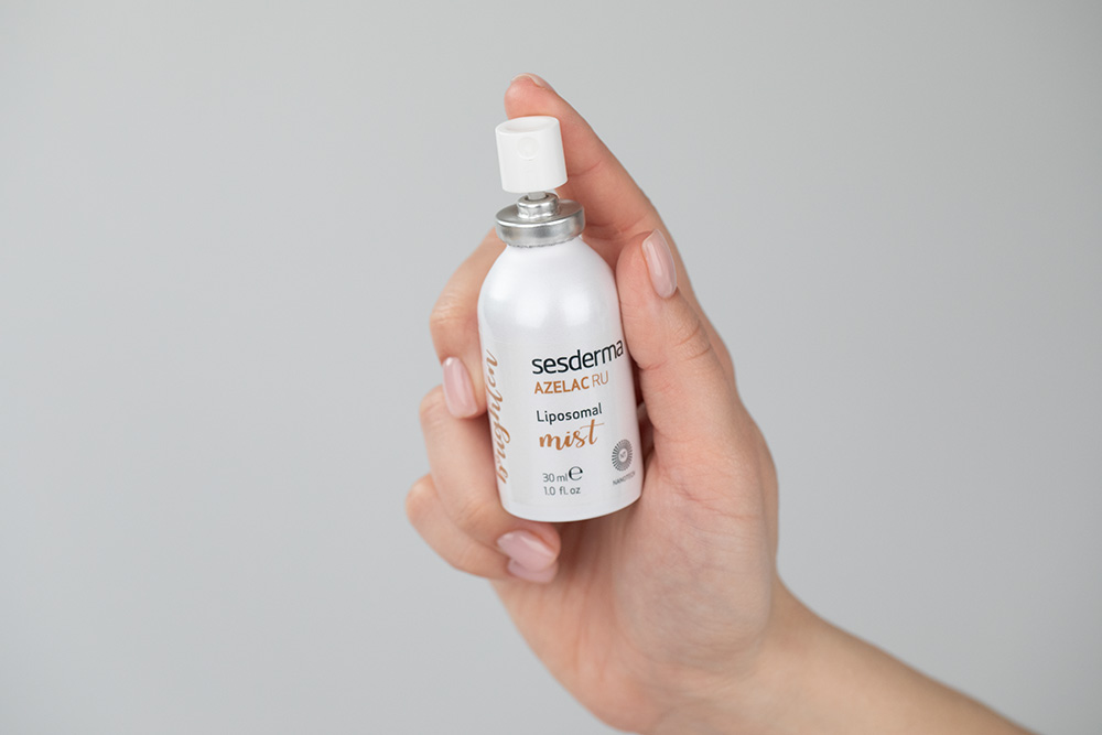 Sesderma Repaskin Dry Touch SPF 50 + Azelac Ru Liposomal Mist ZESTAW Krem ochronny SPF50 nowa formuła 50 ml + Mgiełka depigmentująca 30 ml