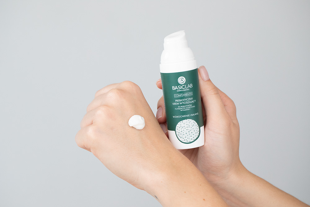 BasicLab Wzmocnienie i Balans Prebiotyczny krem wyciszający 50 ml